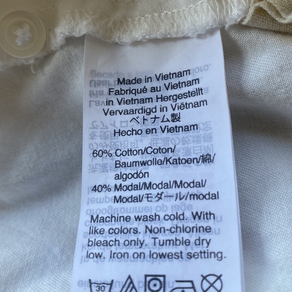 Madewell crisp white courier shirt blouse from Bloomingdale’s classic & comfy! - Picture 10 of 12